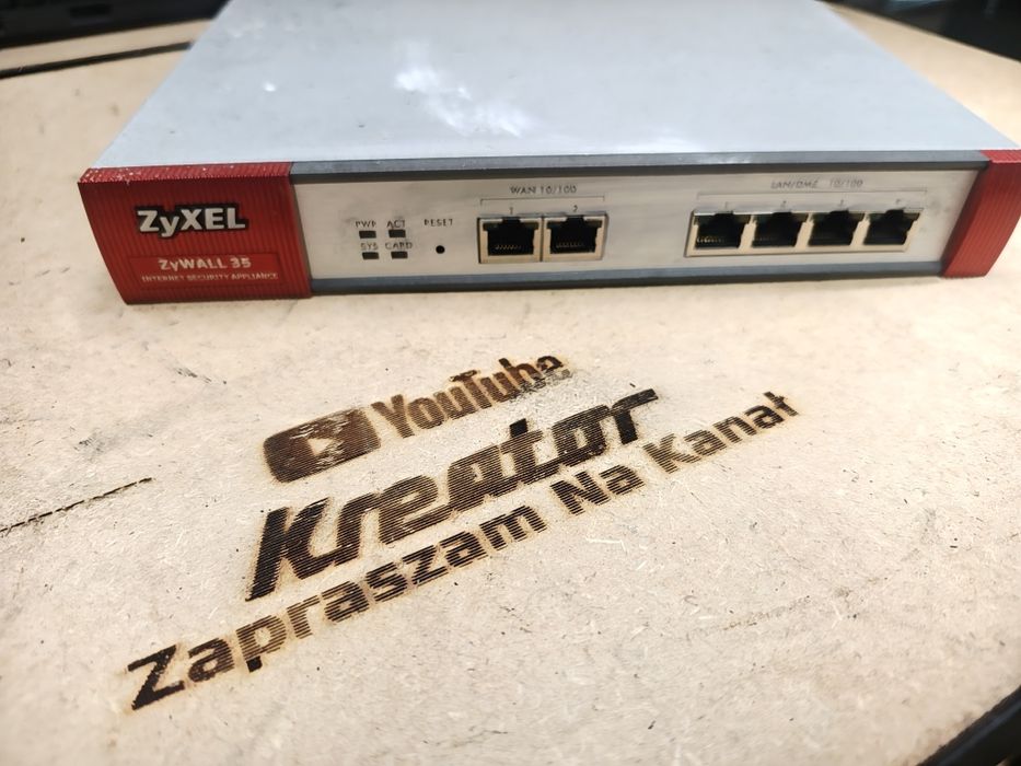 ZyXEL ZyWALL 35 – router/firewall VPN
