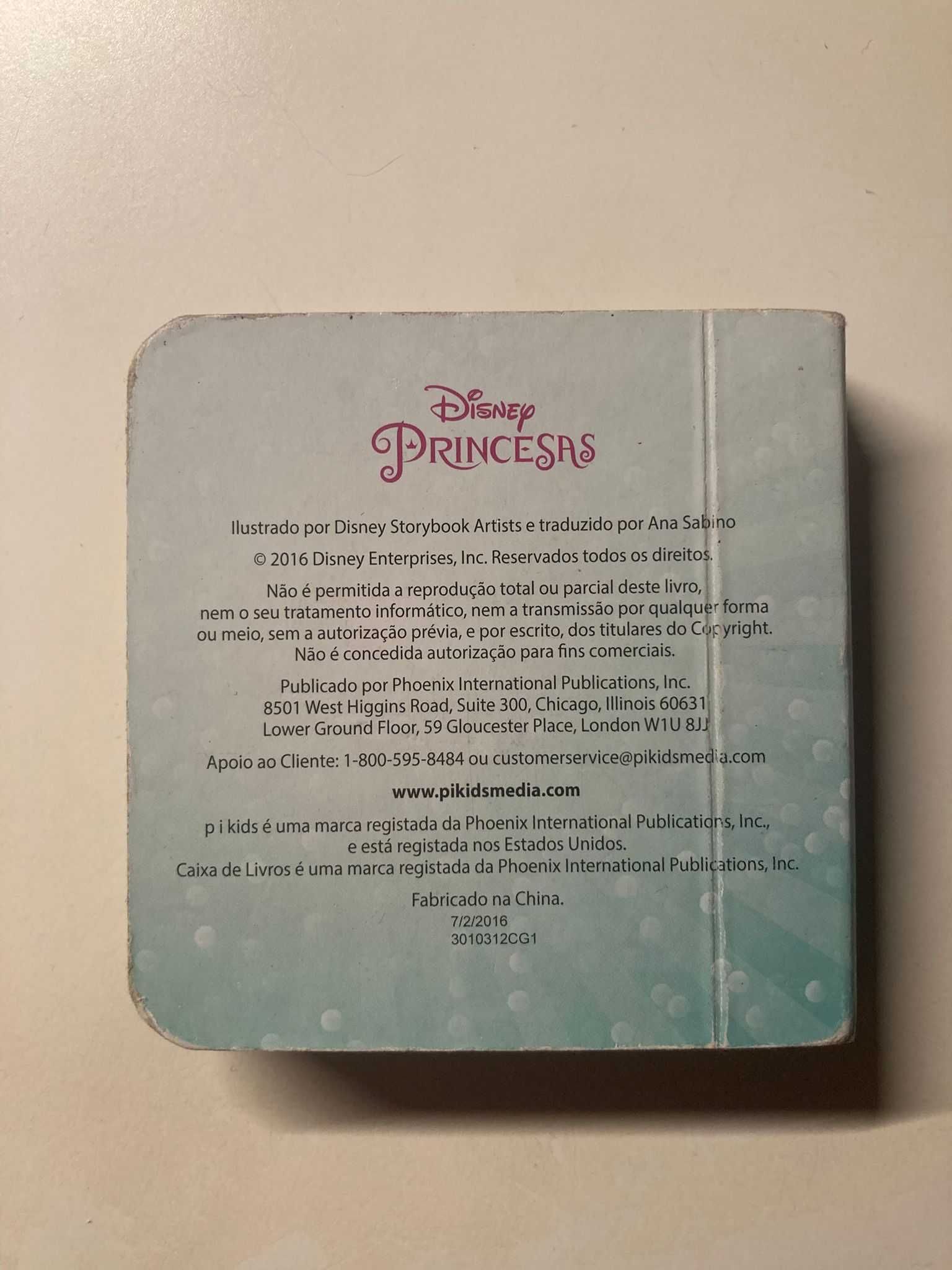 Livro Pequeno Disney Princesas Ariel