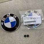 Значок эмблема на капот багажник BMW БМВ 82 78 74 мм E39 E53 E60 E46