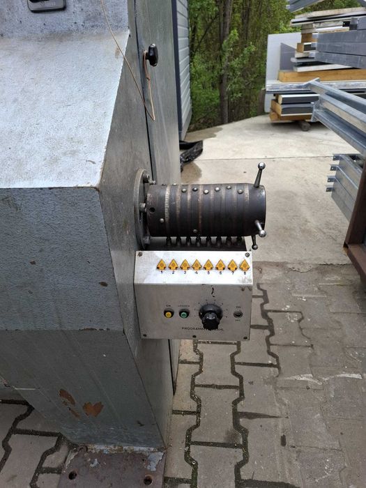 Zaginarka elektryczna 6m plus gilotyna krążkowa