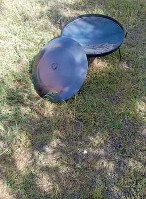 Сковорода з диска борони для багаття мангалу подарунок куму