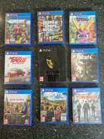 Vários jogos PS4
