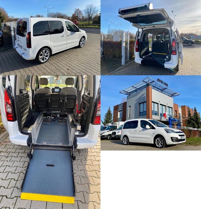 Citroën Berlingo do przewozu osoby na wózku inwalidzkim / dla niepełnosprawnych