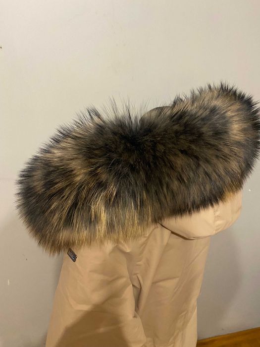 Obszycie kaptura futro naturalne -Lis-Jenot