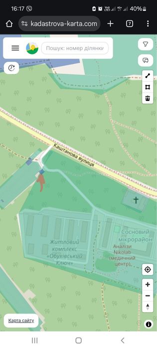 Недобудований гараж, ТОП локація,  держ.акт на землю,  вихід в ліс.