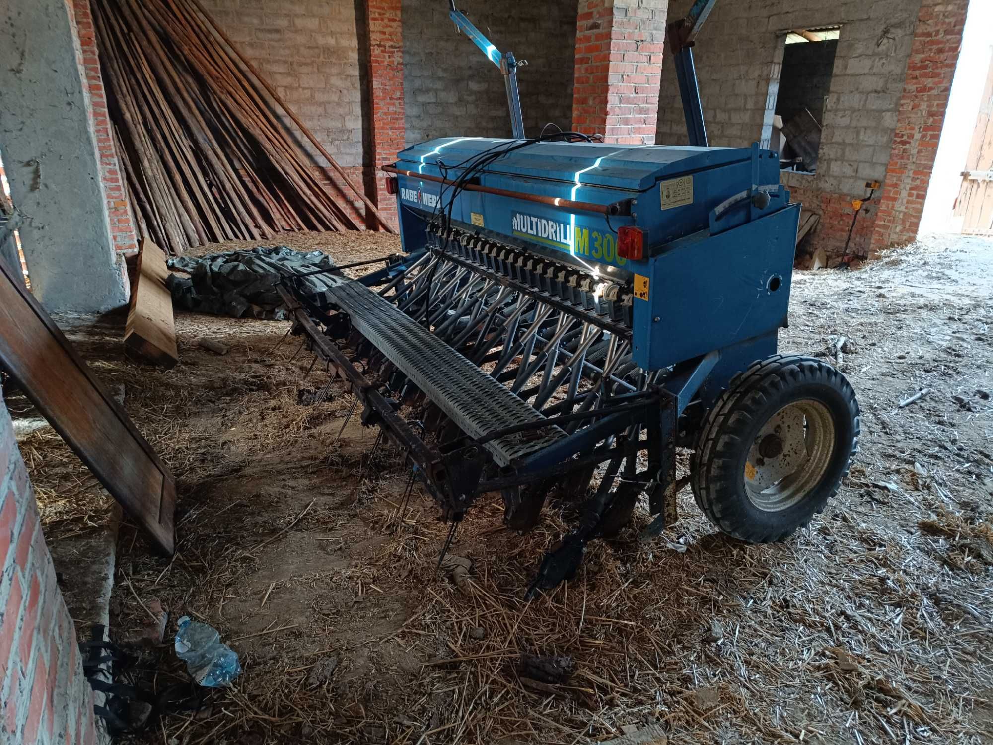 Siewnik Rabe werk multidill m300 drobny wysiew, ścieżki