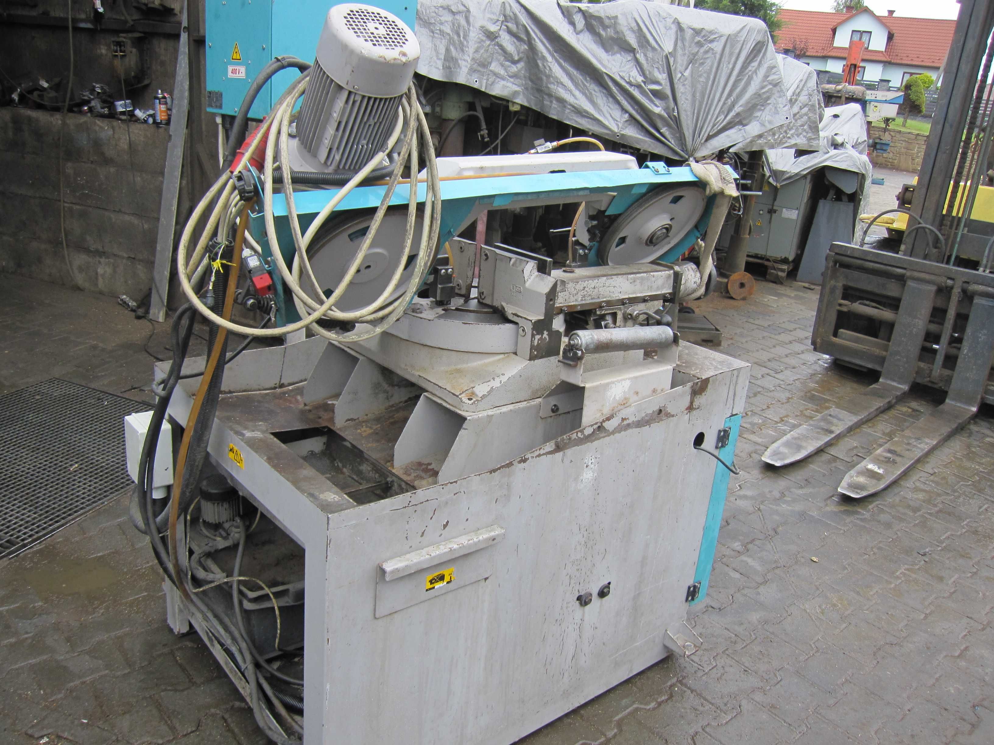 Piła taśmowa do metalu IMET BS 280 hydrauliczna uszkodzona