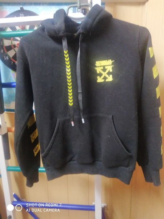 Теплый батник-худи