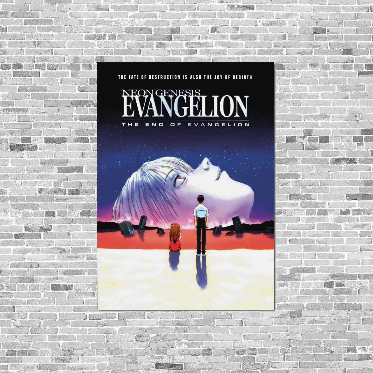 Плакати Evangelion Євангеліон Евангелион Аянамі аніме anime постери