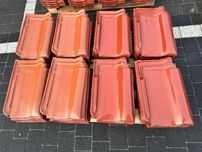 Dachówka Roben Fleming miedziana miedziany boczna kasztan rustykalna