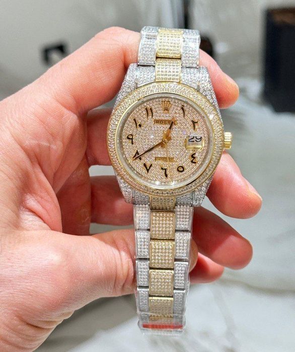 Rolex Datejust Swarovski