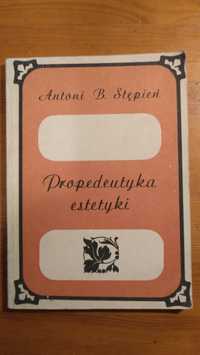 Propedeutyka estetyki, Antoni B. Stępień