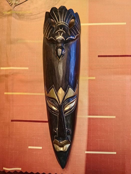 Maska drewniana 50cm indonezja