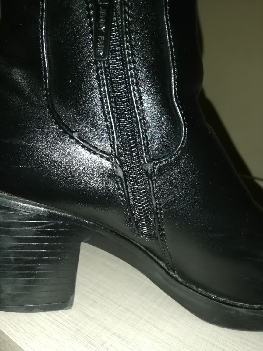 Czarne buty botki jesień/zima Jenny Fairy CCC