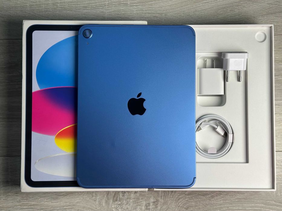 Apple iPad 11 A16 2025 10.9 дюйми Wi-Fi+LTE 256GB Blue A3355
