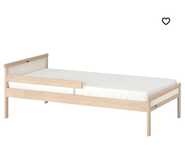 Cama Infantil IKEA SNIGLAR 70x160 cm + Colchão UNDERLIG