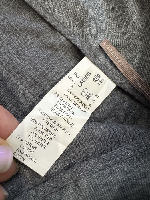 Шерстяные брюки Fabiana Filippi Оригинал