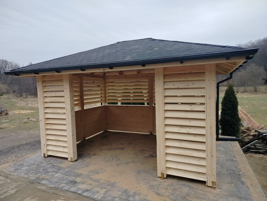 Altana ogrodowa zadaszenia