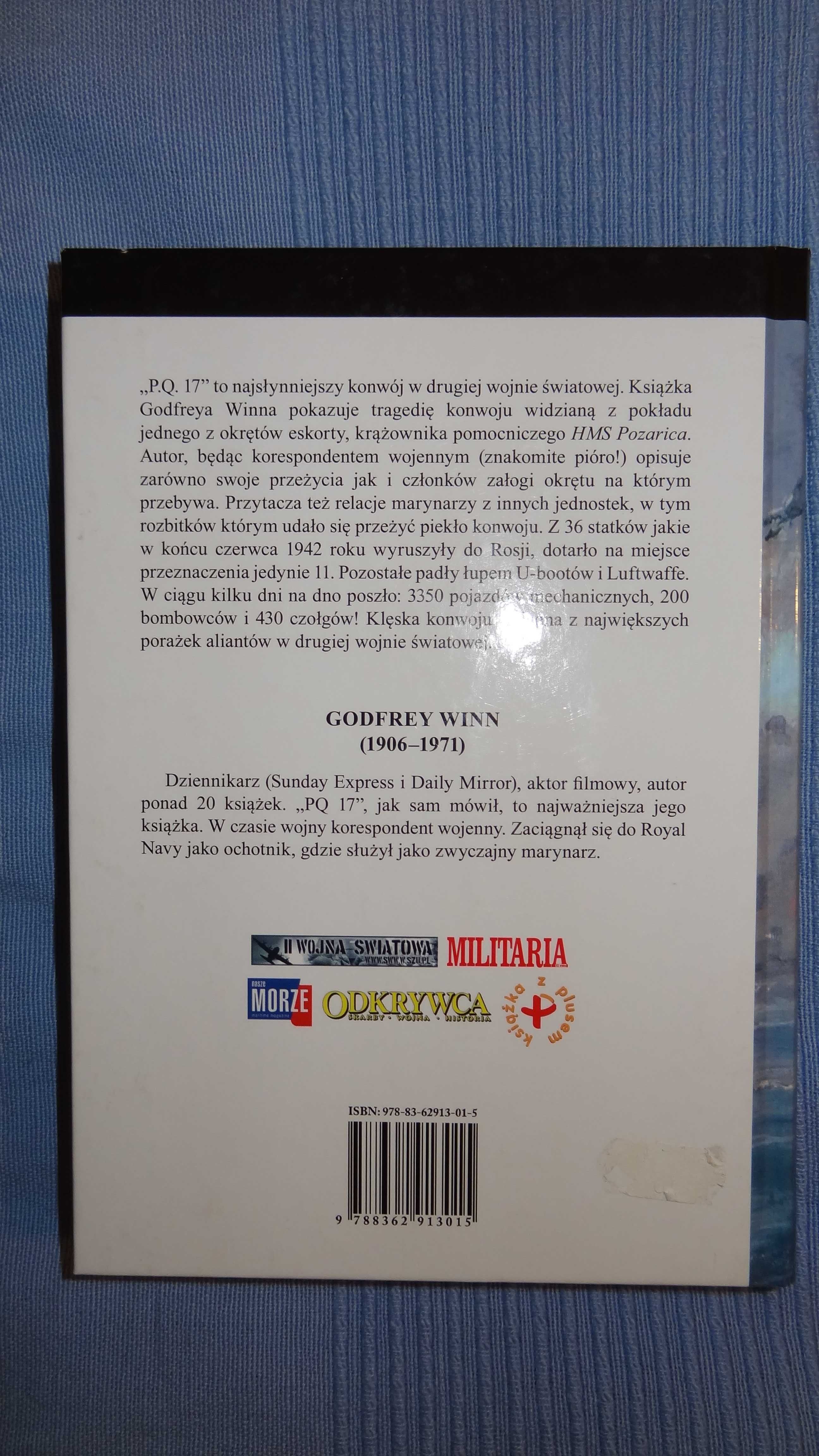 P.Q.17 - Godfrey Winn  / SERIA Z KOTWICZKĄ