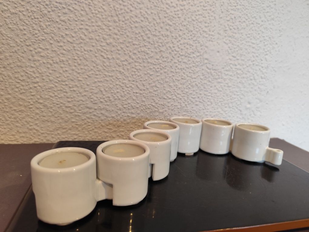 Świeczniki modułowe Ehlen Johansson Ikea lata 90 vintage retro prl