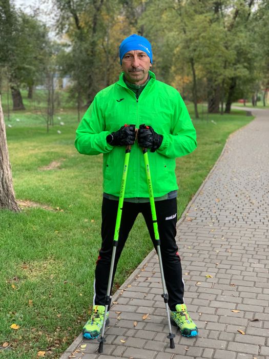 Продам шведские  палки с тренажеры  BungyPump для Скандинавской ходьбы