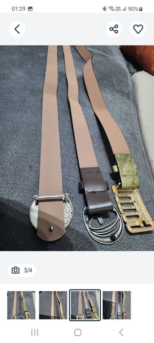 Zestaw 3 eleganckich pasków Tanio