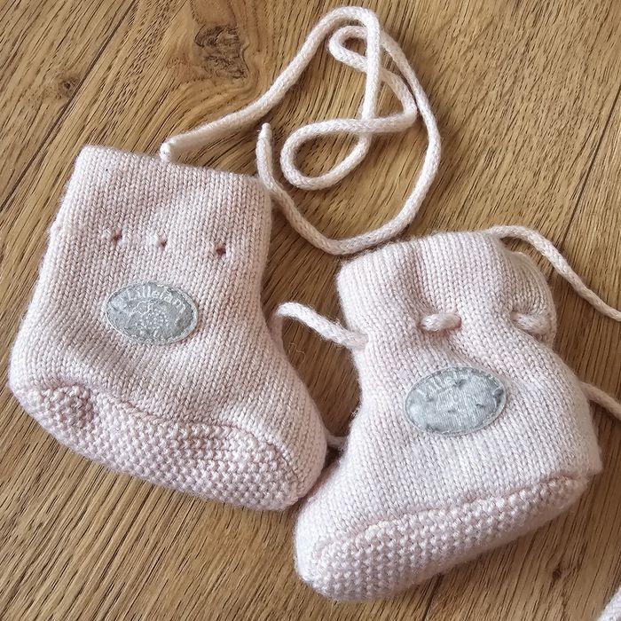 Buciki niechodki lillelam wełna merino wool Name it cubus devold joha