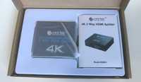 Spliter HDMI 1IN - 2OUT 4K DTECH - V1