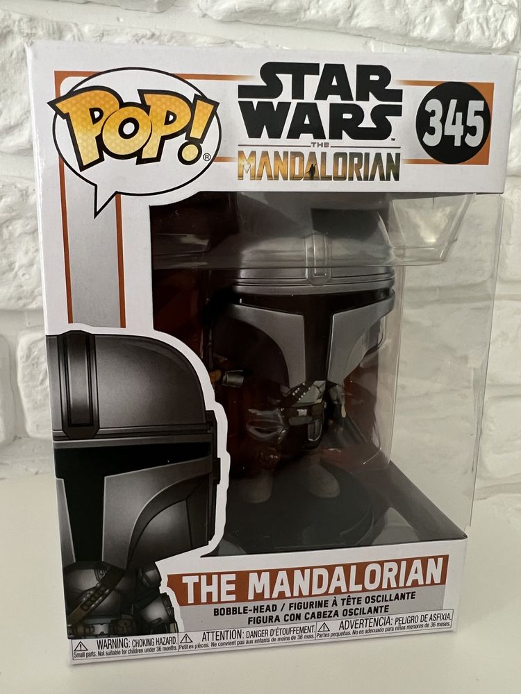 Figurka  Funko POP! STAR WARS 345 The Mandalorian Idealna na prezent