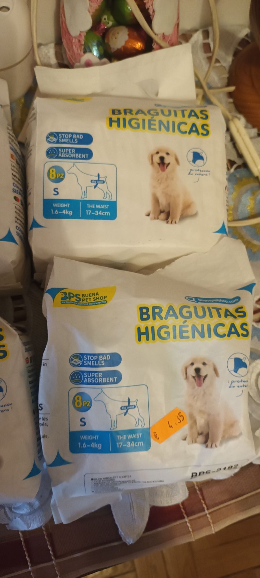 Fraldas cachorinha