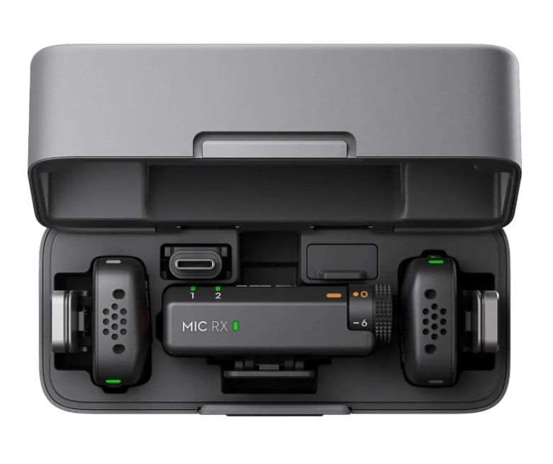 Мікрофонна система DJI Mic Mini (2TX + 1RX + Charging Case)