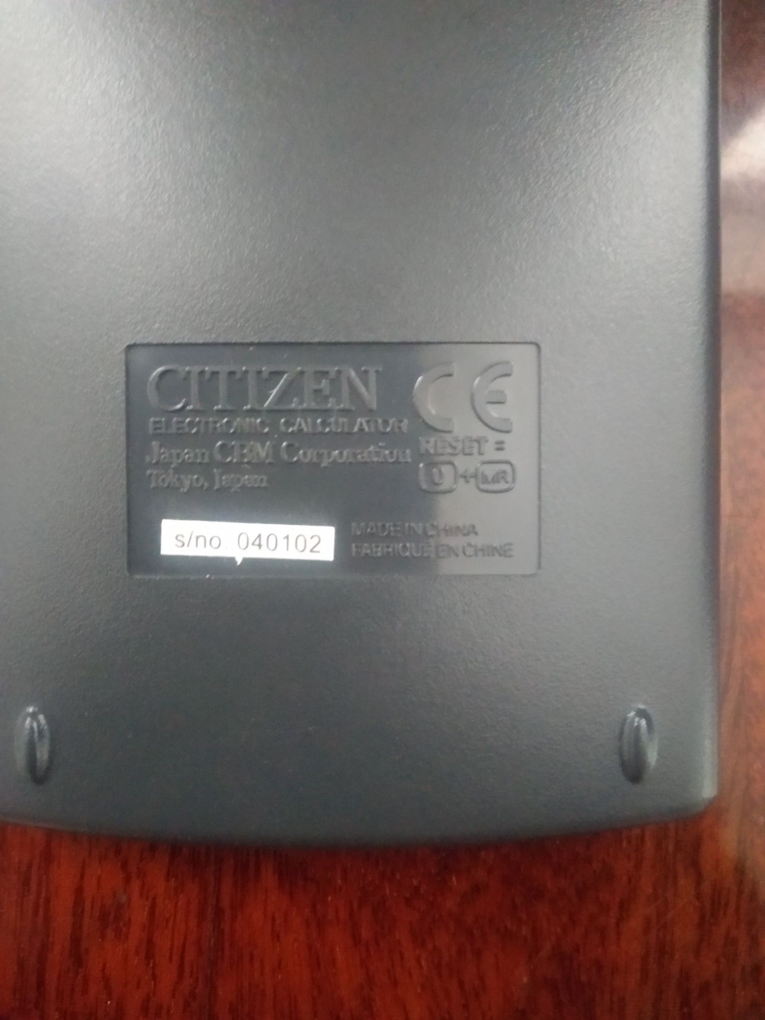 Продам инженерный калькулятор CITIZEN SR-260.