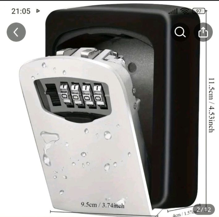 Новий мінісейф для ключів