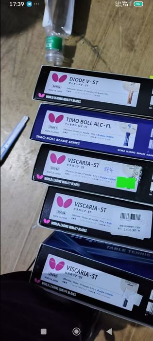 Основи Butterfly Viscaria ST license China ШАНХАЙ ( 84.4,  92.2,  .?)