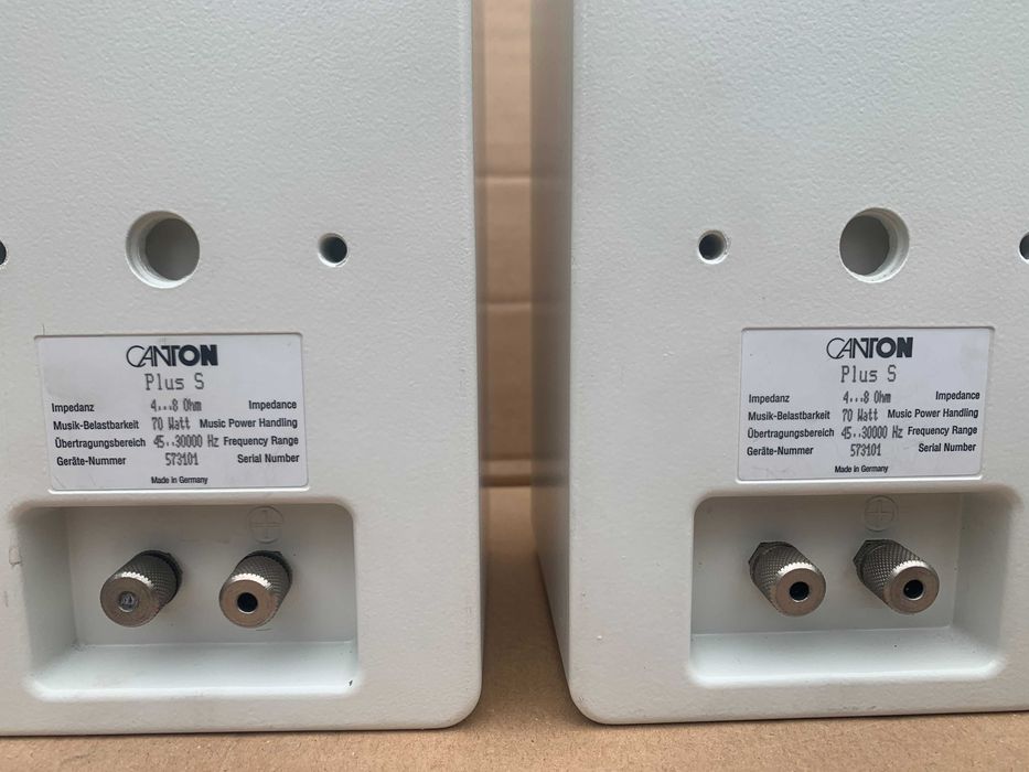 głośniki kolumny Canton Plus S / satelity