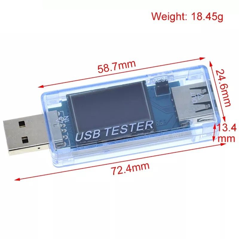 USB тестер Keweisi KWS-MX17, 8в1 новые