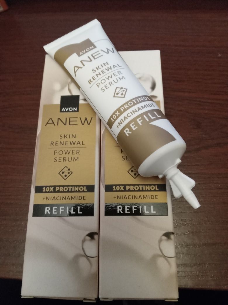 Avon Anew Odmładzająco-wzmacniające serum z Protinolem - uzupełnienie