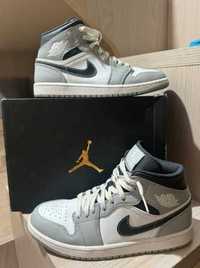 air jordan 1 Mid Light Smoke Grey Anthracite 43