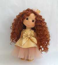 Текстильна лялька ручної роботи. Тільда. Кукла принцесса.
