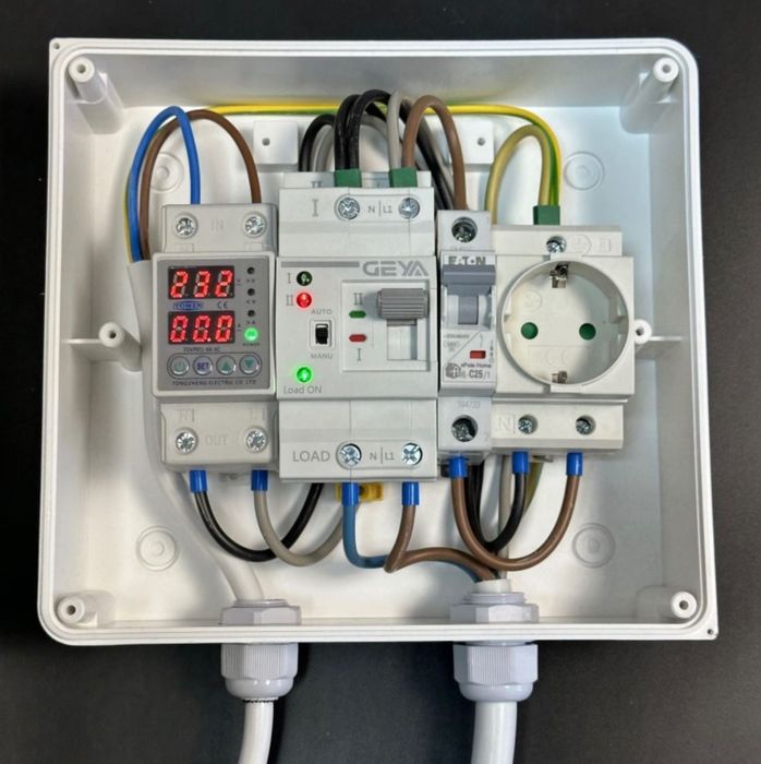 Щит для безопасного подключения EcoFlow/Bluetti и зарядки от сети