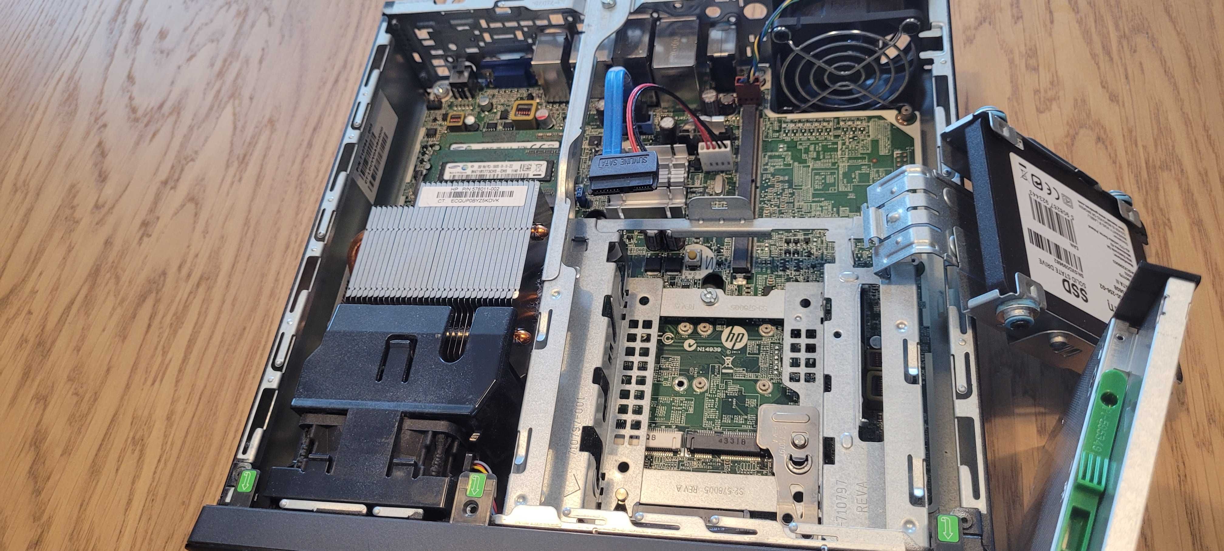 HP EliteDesk 800 G1 Ultra-slim Intel Core i5 4rdzenie 6GB RAM, 256 SSD