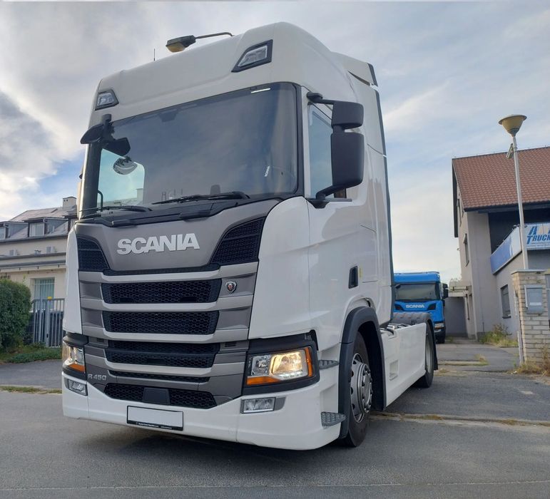 Scania R450 A4x2 STANDARD/ SERWIS/ NAVI  ACC, LDW, klimatyzacja postojowa, retarder, serwis, TYLKO 290.000 km!!