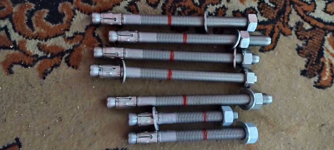 Kotwy Hilti 16 i 14 cm 20 szt dlugie na budowe tanio okazja