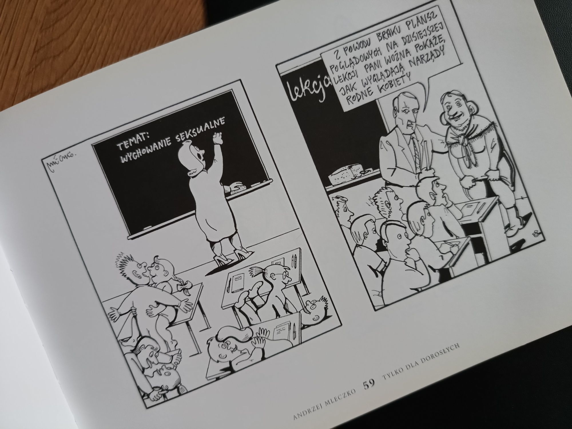 Komiks Andrzej Mleczko tylko dla dorosłych