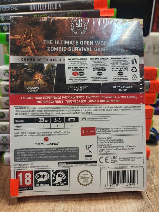 Dying Light: Platinum Edition Nintendo Switch PL NOWA SklepRetroWWA