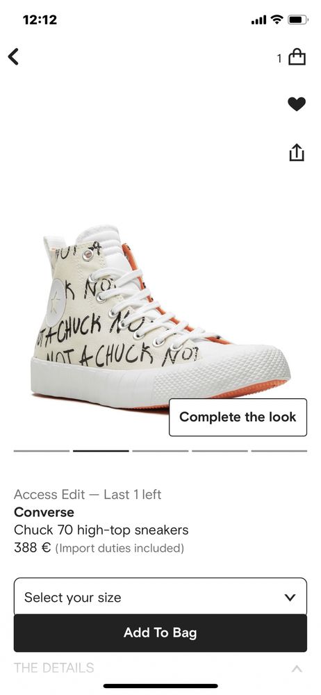 Converse Chuck 70 high-top