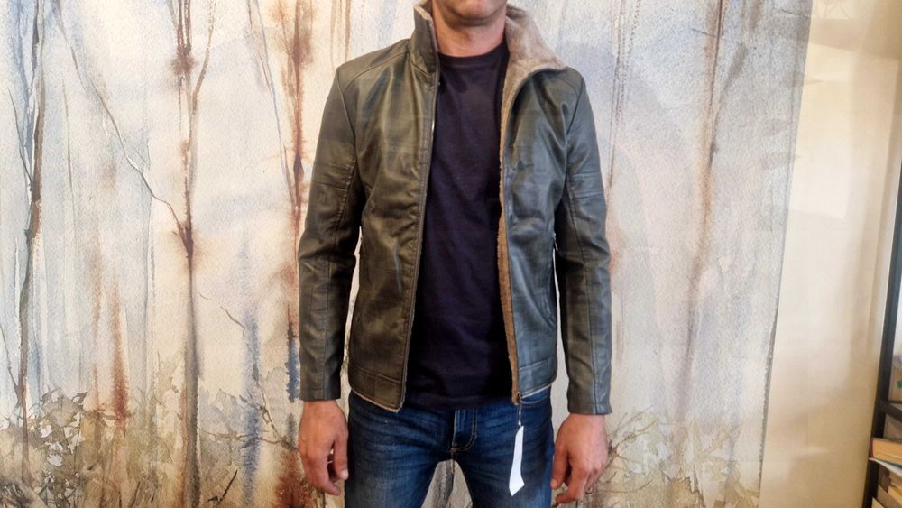 Skórzana kurtka męska