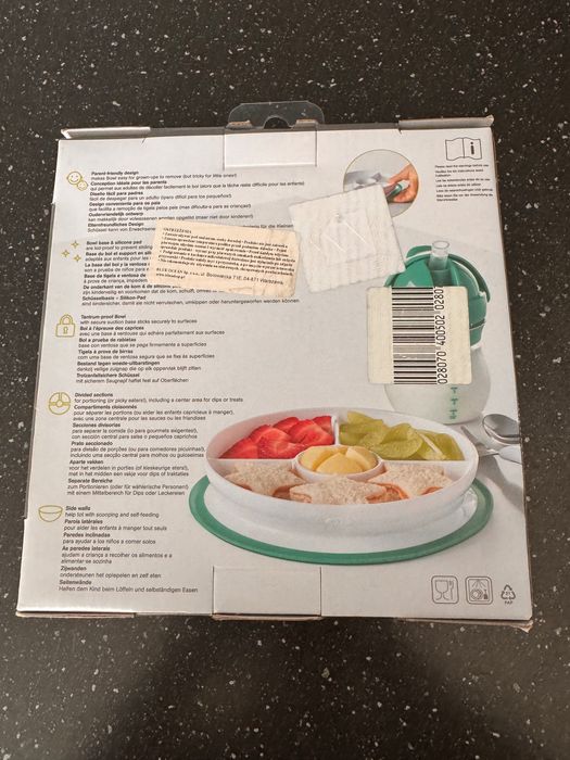 Nowy talerzyk OXO trójwymiarowy dla dziecka