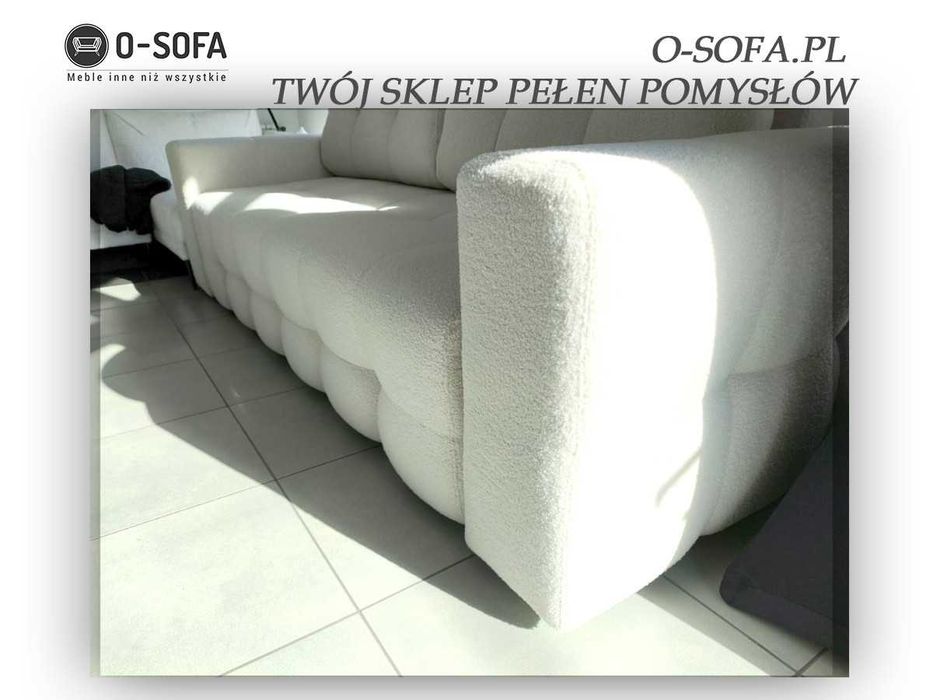 Sofa 3 Osobowa 255 CM + Wygodna Jak Łóżko - BELLA