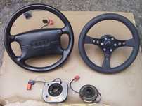 Kierownica skóra RAID naba AUDI 80 s2 b4 100 a6 s6 s4 c4 taśma air bag